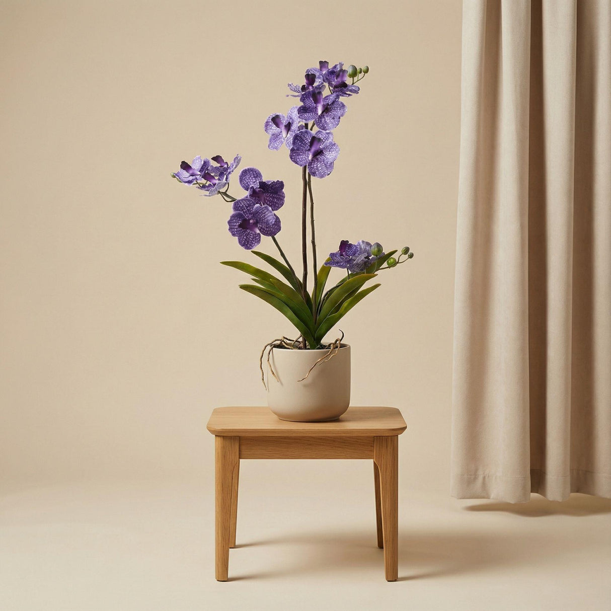 Orchidee Vanda Violet plante artificielle