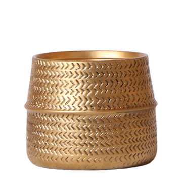 Cache-pot métallique - Ø12cm