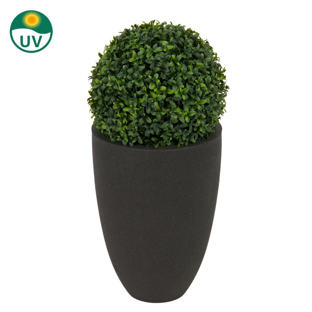 Livraison plante Boule de buis style romain D30 - Buis artificiel