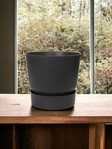 Livraison plante Cache - Pot Elho Greeville Noir - D24 x H23