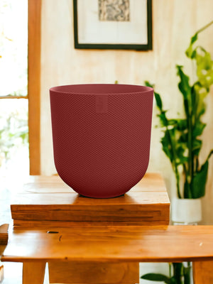 Cache-pot Elho Jazz Rouge - D23 x H21