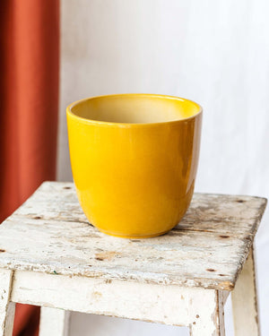 Cache pot Oslo – Jaune