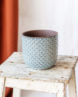 Cache pot – RELIEF BLEU