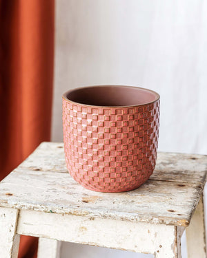 Cache pot  - RELIEF ROSE