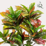 Livraison plante Croton Codiaeum plante artificielle - h120cm, Ø14cm