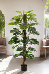 Livraison plante Monstera Deliciosa plante artificielle - h150cm, Ø12cm