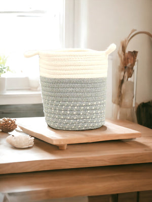 Panier borneo gris d14