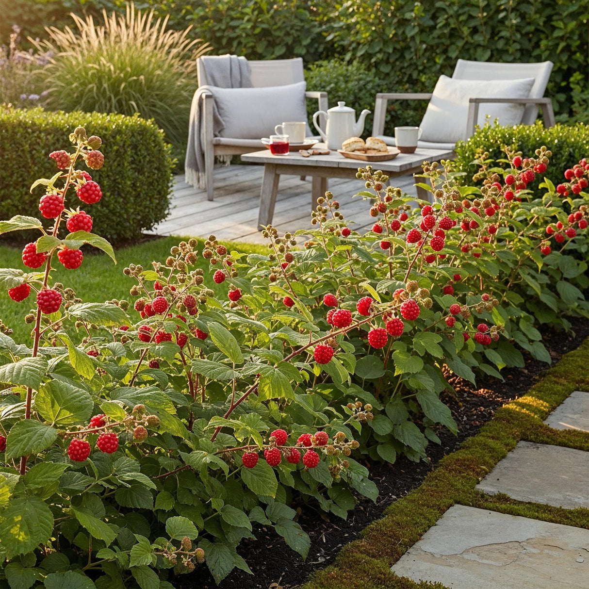 Livraison plante Ronce du Japon Rubus phoenicolasius – Lot de 3 – Pot 9 cm