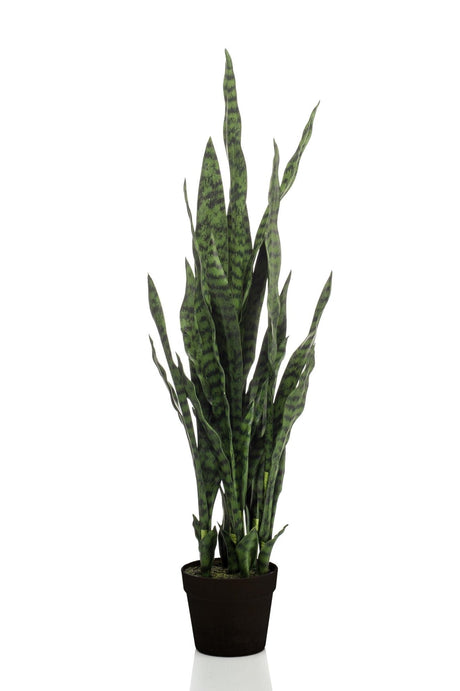 Livraison plante Sanseveria Black Coral plante artificielle - h97cm, Ø12cm