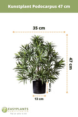 Podocarpus - Plante verte artificielle