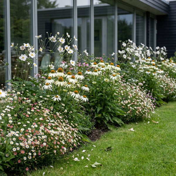 Pack Façade Soleil & Mi-Ombre Blanc - 18 plantes — photo 2