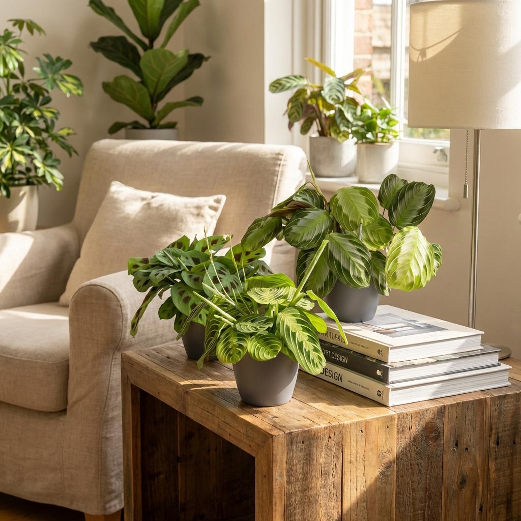 Mix Marantha x3 – Plante prière | Pet-friendly