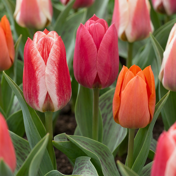 Tulipe de Greig en mélange - calibre 11/14